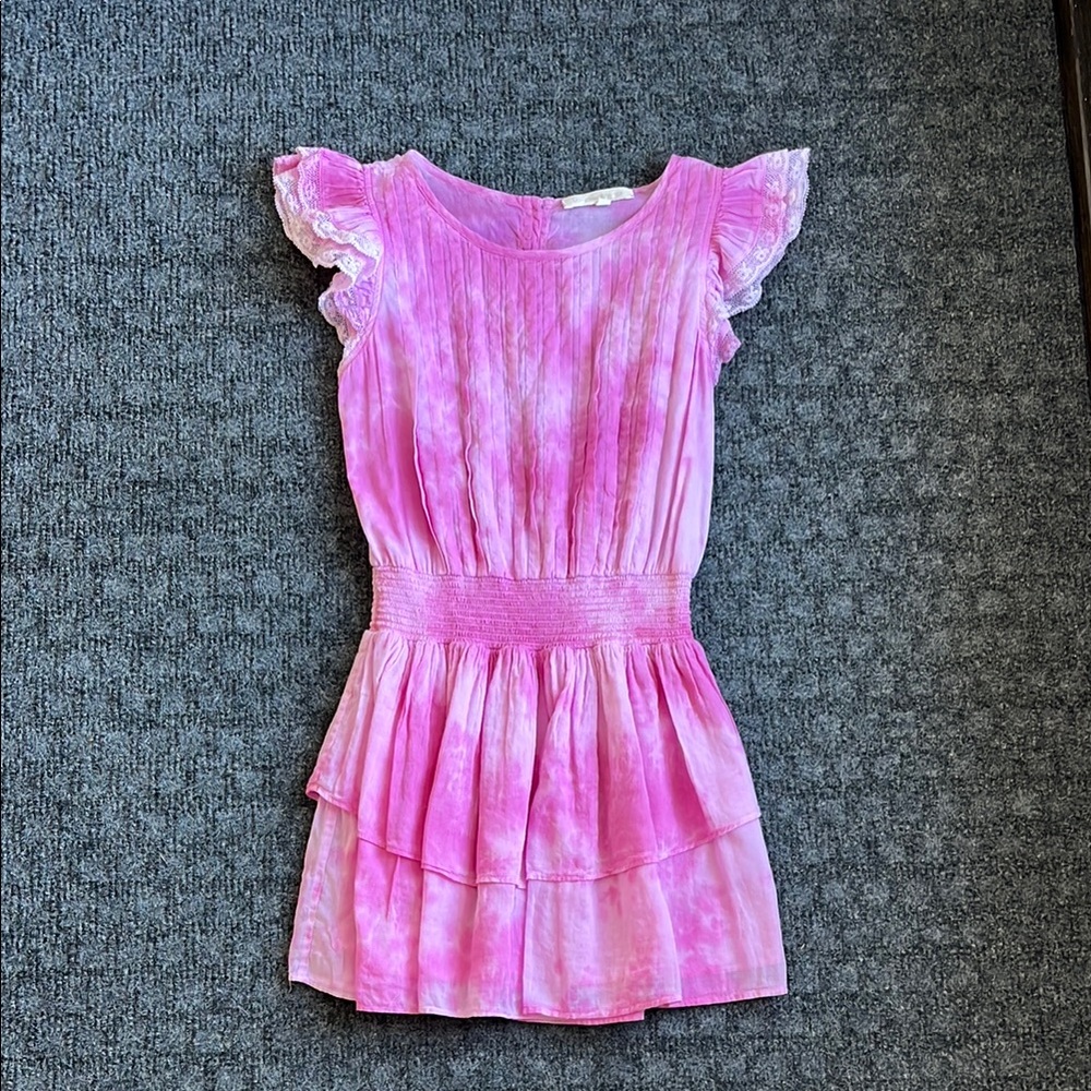 Pink Ruffled Dress